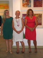 Autorki wystawy, od lewej: Renata Owczaruk, Marta Andaa, Magorzata Wzorek