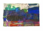 Natalia Talarek, Pod ziemi, papier, pastele, akryl, 50 x 70 cm