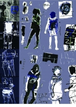 Ryszard Gancarz, ''Miasto kobiet 2'', rysunek, druk cyfrowy, 70 x 50 cm, 2013 - III Nagroda Marszaka Wojewdztwa witokrzyskiego