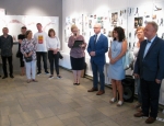 Wernisa wystawy 'Ryszard Gancarz - miasto', 17.08.2018, Galeria BWA Sandomierz