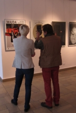 Wernisa wystawy *Plakaty i okadki* Kasi Stanny w BWA w Sandomierzu - 1.05.2019 r. 