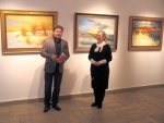 Wacaw Jagielski, Malarstwo, wernisa wystawy w Galerii Sztuki Wspczesnej BWA Sandomierz, 20.10.2017 r.